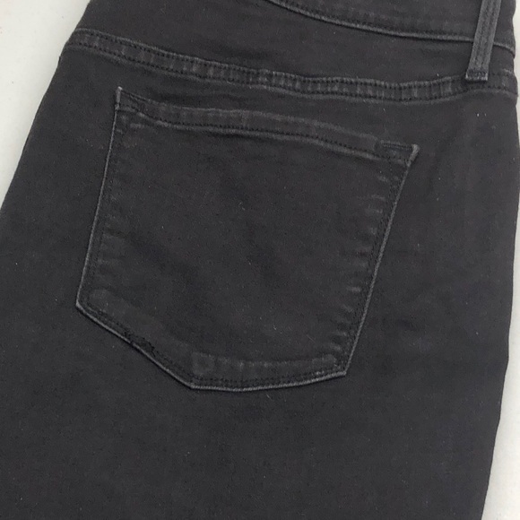 OLD NAVY BLACK ROCKSTAR SUPER SKINNY ANKLE JEANS 18/34x28 ⭐️ - Picture 6 of 12